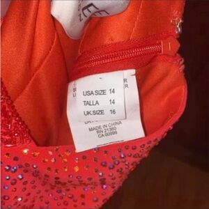 Prime dress watermelon in color size 14